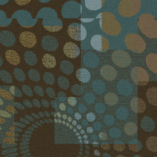 Carpet tile - A CUT ABOVE  - Interface - tufted / structured / polyamide
