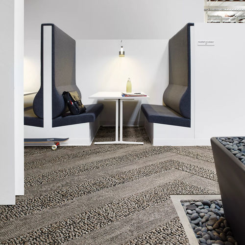 Carpet tile - HN840   - Interface - tufted / loop pile / structured