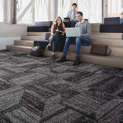 Carpet tile - OPEN AIR 403  - Interface - tufted / loop pile / structured