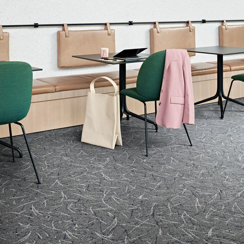 Carpet tile - UNWOUND   - Interface - tufted / loop pile / structured