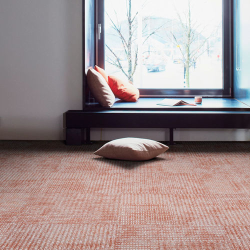 Carpet tile - WORKS ELEMENT    - Interface - tufted / loop pile / structured