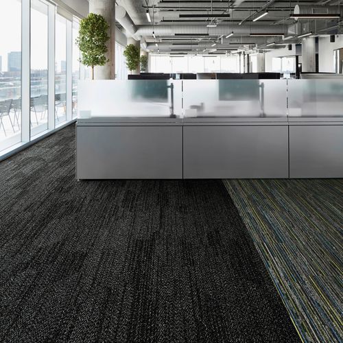 Tufted carpet - OPEN AIR 408 - Interface - loop pile / structured / nylon