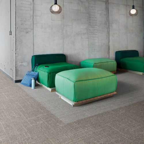 Tufted carpet - OPEN AIR 401 - Interface - loop pile / nylon / commercial