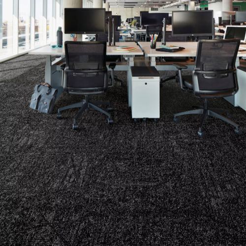 Tufted carpet - OPEN AIR 419 - Interface - loop pile / nylon / for office