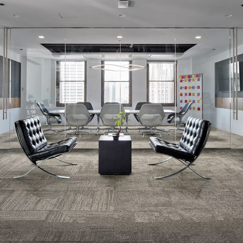 Tufted carpet - OPEN AIR 404 - Interface - loop pile / nylon / commercial