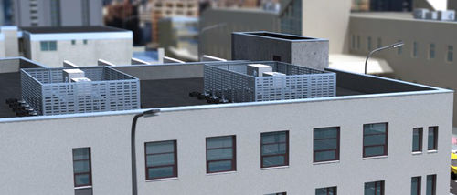 Contemporary fixed balustrade - PARAVENT® - dani alu - aluminum / commercial / exterior