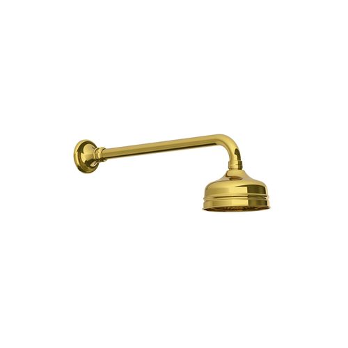 Wall-mounted shower head - FR 17 series - LEFROY BROOKS - round / rain