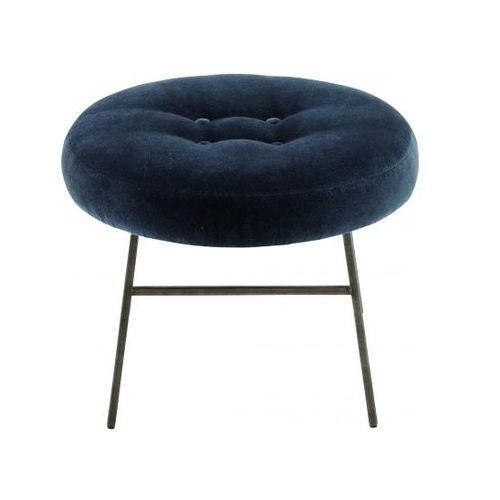 Contemporary stool - ILOT - Ligne Roset - fabric / leather / foam