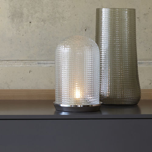 Table lamp - CAR - Ligne Roset - aluminum / blown glass / contemporary