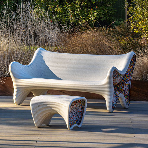 Modern sofa - IN-SIDE - MAGIS - outdoor / polyethylene / cushion