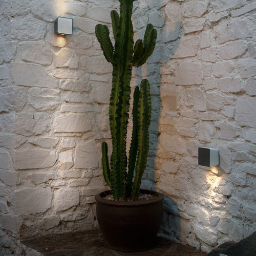 Contemporary wall light - LAB - Marset Iluminacion - garden / outdoor / aluminum