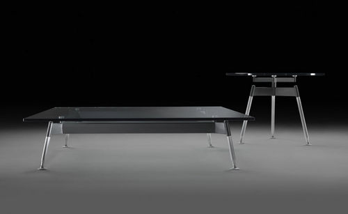 Contemporary coffee table - GIACOMINO - Meritalia - glass / square / home