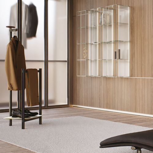 Floor-mounted valet stand - IRVING - MisuraEmme SpA - painted metal / contemporary