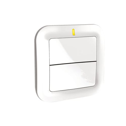 Light switch - TYXIA 2310 - DELTA DORE - push-button / surface-mount / double