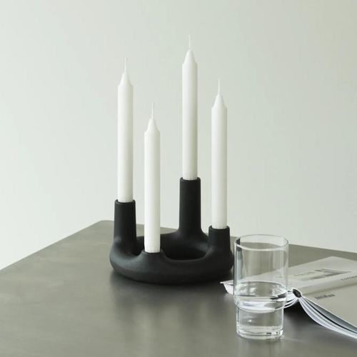 Cast iron candle holder - TRIN - Normann Copenhagen - not specified