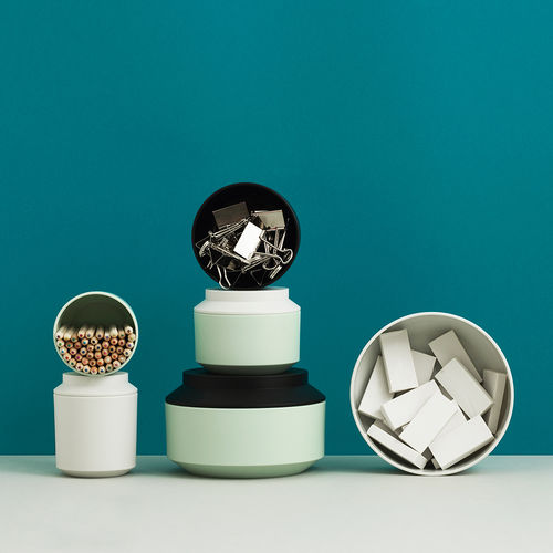 Plastic sugar bowl - GEO - Normann Copenhagen - commercial