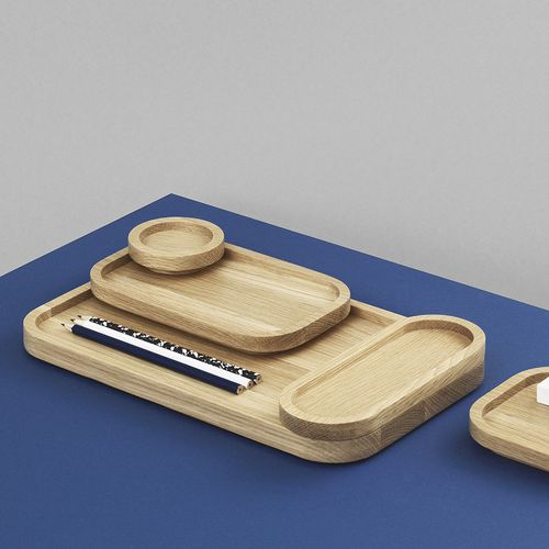 Oak serving tray - ASTRO - Normann Copenhagen - for domestic use