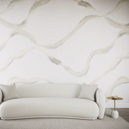 Contemporary wallpaper - Fluent - Phillip Jeffries - silk / linen / metal
