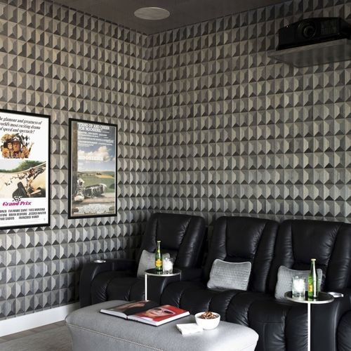 Interior wall-covering - Coffered - Phillip Jeffries - cork / wood veneer / laminated