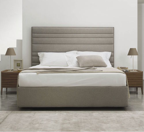 Double bed - APOLLO - Porada - single / contemporary / upholstered