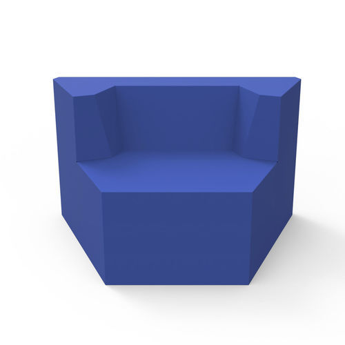 Contemporary armchair - SCONE - SDC_lab - fabric / wooden / upholstered