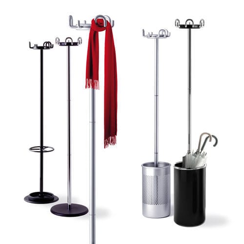 Floor coat rack - COLMO - REXITE - contemporary / steel / black