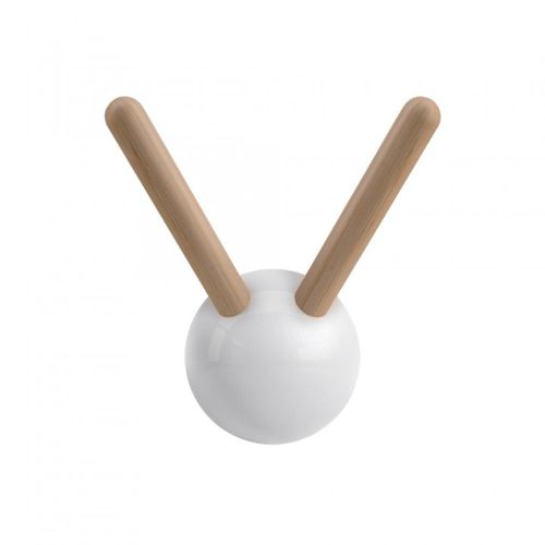 Wall-mounted coat rack - Bunny - REXITE - contemporary / aluminum / wooden