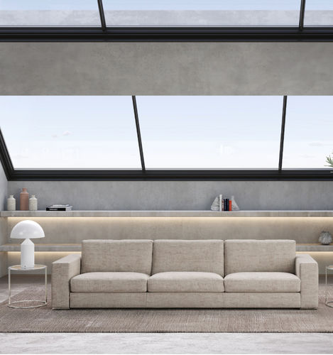 Modular sofa - LONG ISLAND - Rivolta - corner / contemporary / fabric