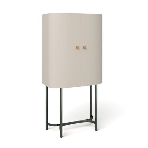 High sideboard - Diodoro  - Rossi di Albizzate - contemporary / metal / wooden