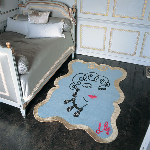 Contemporary rug - GLAMOUR GIRL - The Rug Company - patterned / wool / silk
