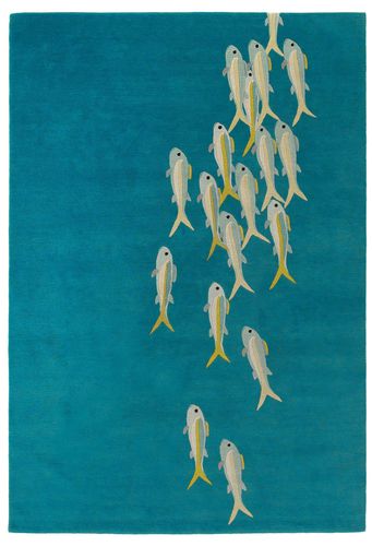 Contemporary rug - FISHES  - The Rug Company - patterned / wool / Tibetan wool