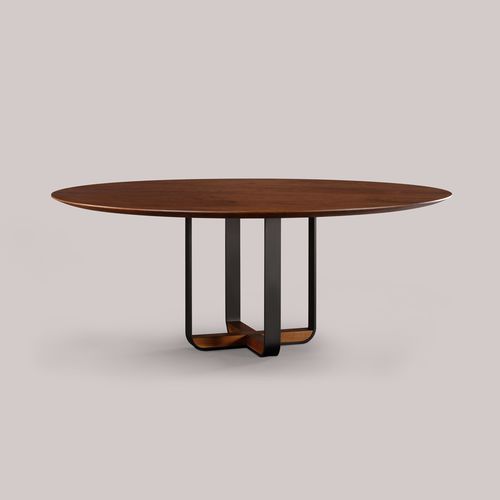 Contemporary dining table - PIEDMONT - Skram Furniture - oak / walnut / cherrywood