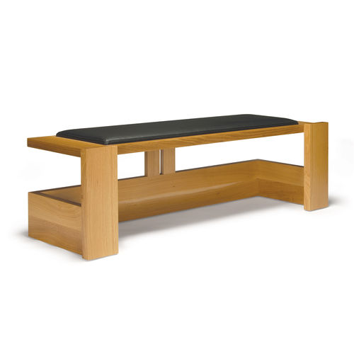 Contemporary bench - KNUCKLEHEAD - Skram Furniture - oak / walnut / beech