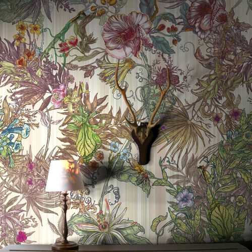 Traditional wallpaper - OPERA BOTANICA - Timorous Beasties - floral / non-woven