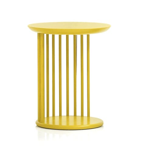 Contemporary side table - Sticks  - Wittmann - metal / metal base / round