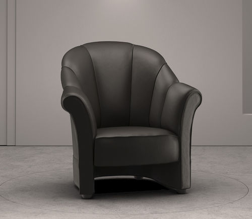 Art Deco armchair - Haus Koller - Wittmann - fabric / wooden / customizable color