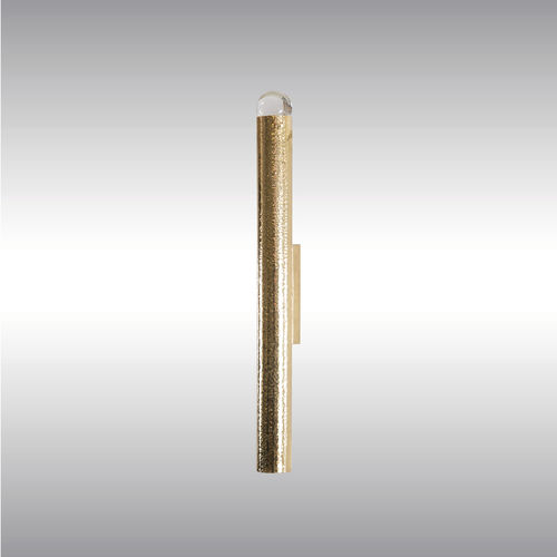 Contemporary wall light - 21826 - Woka Lamps Vienna - indoor / brass / linear