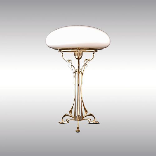 Table lamp - PRX1 21 - Woka Lamps Vienna - glass / blown glass / brass