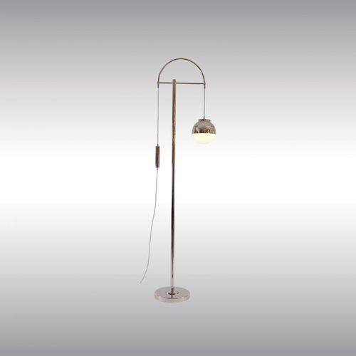 Floor-standing lamp - 21111 - Woka Lamps Vienna - brass / traditional / corded