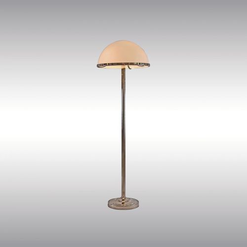 Floor-standing lamp - LST3 25 - Woka Lamps Vienna - brass / blown glass / traditional
