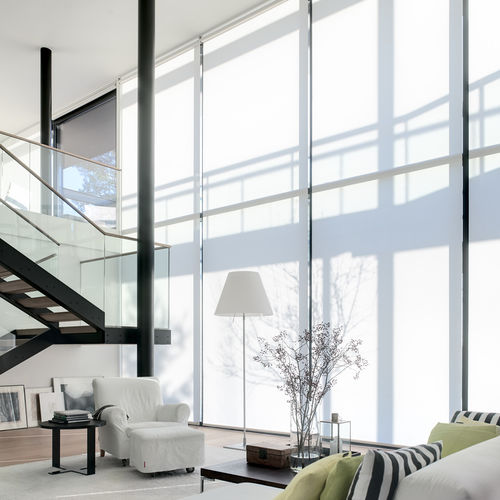 Roller blinds - MORNING - Woodnotes - for window / cotton / paper yarn