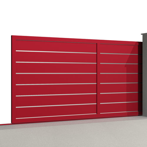 Sliding gate - BALZAC C031 - Gates-Creations - right / left / aluminum