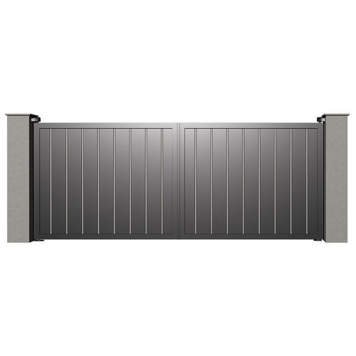 Swing gate - PUCCINI B032 - Gates-Creations - right / left / aluminum