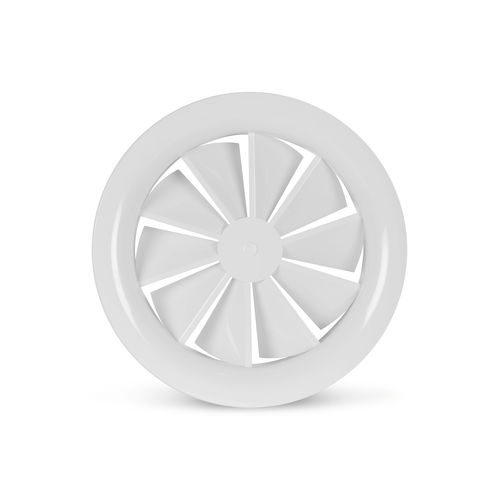 Ceiling air diffuser - DGF-R - SAMOVENT TECHNIK,S.L - round / steel / commercial