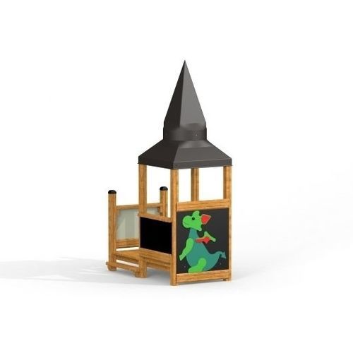 Playground playhouse - BABY DRAGON  - Lars Laj - floor-mounted