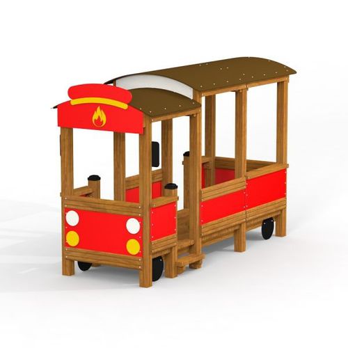 Playground vehicle - FIRE BRIGADE CAR  - Lars Laj