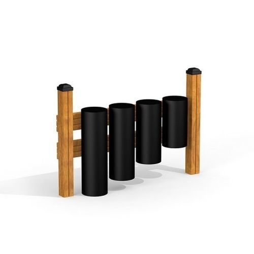 Playground structure - DRUMS  - Lars Laj - wooden / plastic / musical