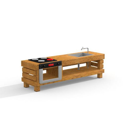 Playground play kitchen KITCHEN TABLE Lars Laj larch