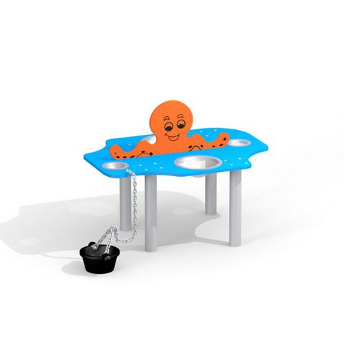 Octopus play table - 12365 - Lars Laj - outdoor / contemporary / for playground