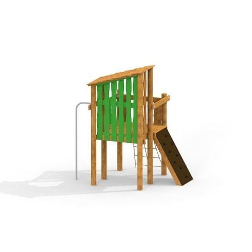 Playground playhouse - HUT  - Lars Laj - floor-mounted / waterproof